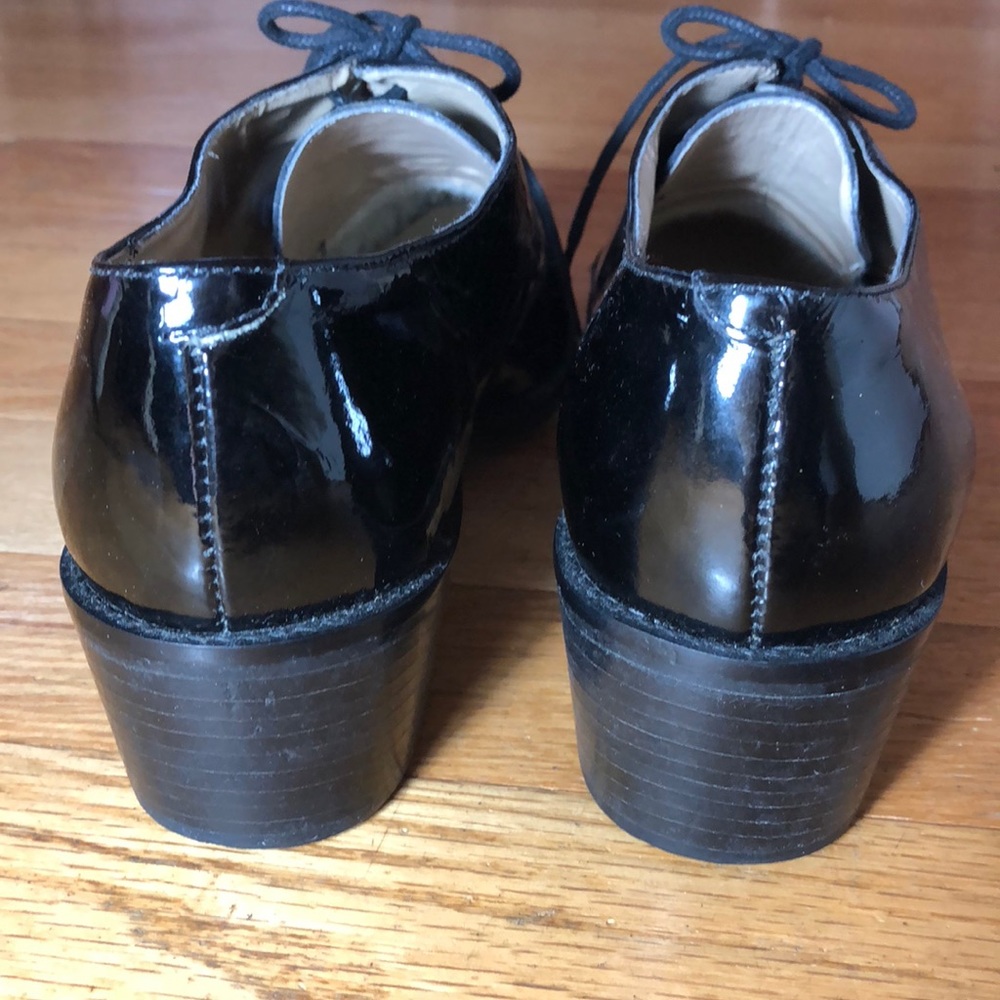 Ipanema Black Patent Leather Shoes Size 7.5 - Picture 4 of 8